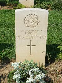 Cassino War Cemetery - Hughes, Joseph