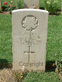 Cassino War Cemetery - Hughes, Leo Joseph Henri