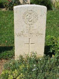 Cassino War Cemetery - Hunter, John