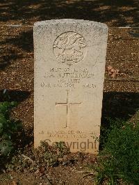 Cassino War Cemetery - Hutchinson, John Anthony