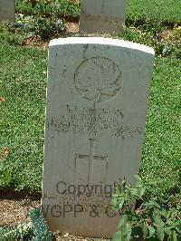 Cassino War Cemetery - Johnson, Raymond