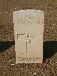 Cassino War Cemetery - Jackson, Thomas Rickard Eyre
