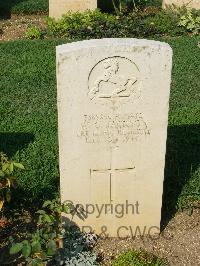 Cassino War Cemetery - Jackson, William Charles