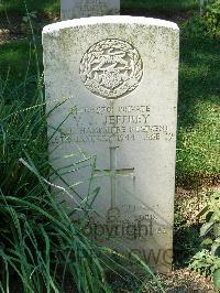 Cassino War Cemetery - Jeffrey, Victor John