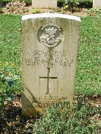 Cassino War Cemetery - Johnson, George Fredrick