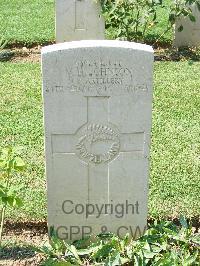 Cassino War Cemetery - Johnson, Maurice Hector