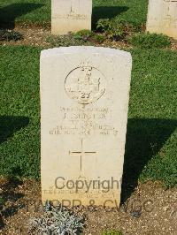 Cassino War Cemetery - Johnston, James