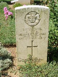 Cassino War Cemetery - Jones, Jeffrey Hubert