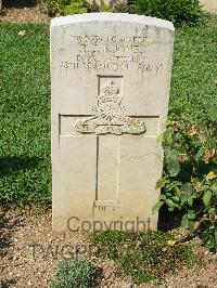 Cassino War Cemetery - Jones, Russell James Bookless