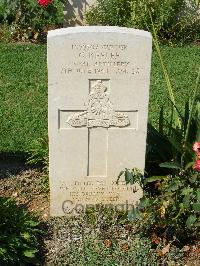 Cassino War Cemetery - Keeler, George