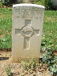 Cassino War Cemetery - Klaus, Charles Duncan MacKay