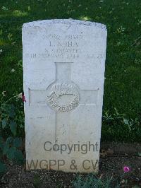 Cassino War Cemetery - Koha, Leonard