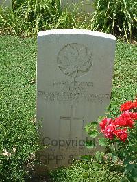 Cassino War Cemetery - Lang, Karl