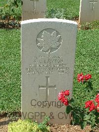 Cassino War Cemetery - Lawton, Alfred Champion