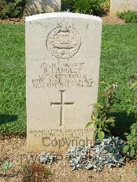 Cassino War Cemetery - Langley, Ronald