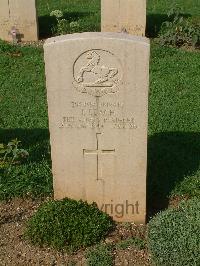 Cassino War Cemetery - Leach, James