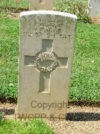 Cassino War Cemetery - Lingard, Edward