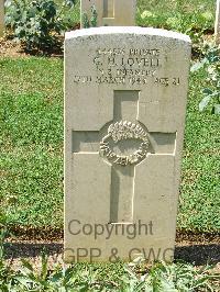 Cassino War Cemetery - Lovell, Gordon Henry