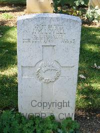 Cassino War Cemetery - Lovell, John Maxwell