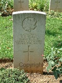 Cassino War Cemetery - Miller, Ortan Earl