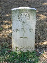 Cassino War Cemetery - MacKay, James