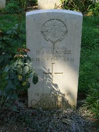 Cassino War Cemetery - MacKenzie, William John