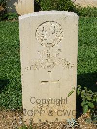 Cassino War Cemetery - Main, Bertram