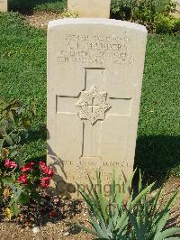 Cassino War Cemetery - Manders, Albert Edward