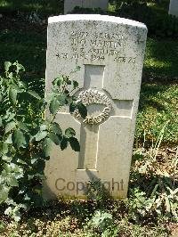 Cassino War Cemetery - Martin, John Olaf