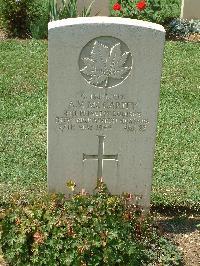 Cassino War Cemetery - McGarity, Alvin Vaughan