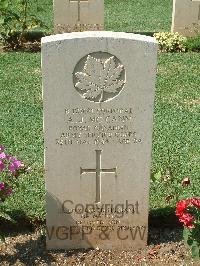 Cassino War Cemetery - McCann, Anthony John