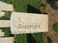 Cassino War Cemetery - McGowan, James