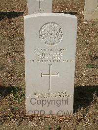 Cassino War Cemetery - McGregor, John