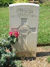 Cassino War Cemetery - McKenzie, Alexander