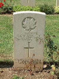 Cassino War Cemetery - McLaughlin, Charles Leander