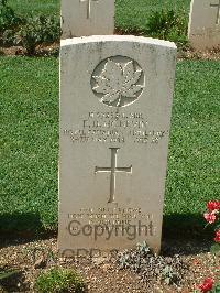 Cassino War Cemetery - McNevin, Earl Duncan
