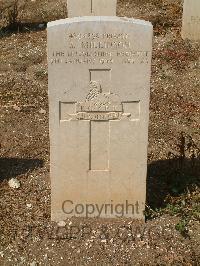 Cassino War Cemetery - Millinson, Sidney