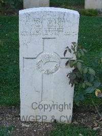Cassino War Cemetery - Milne, Charles Valma