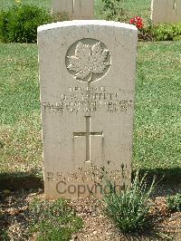 Cassino War Cemetery - Moffett, Donald Wallace