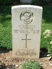 Cassino War Cemetery - Mole, Donald Henry