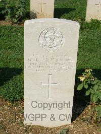 Cassino War Cemetery - Monk, Geoffrey Max De Baillou