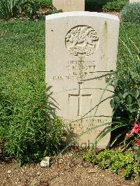 Cassino War Cemetery - Mott, Cecil Henry