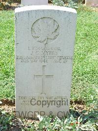 Cassino War Cemetery - Myers, James Garnet