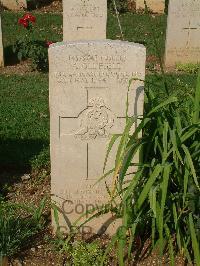 Cassino War Cemetery - Oldfield, Albert