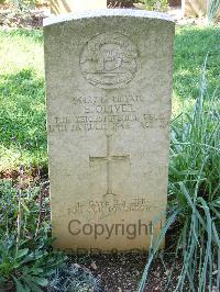 Cassino War Cemetery - Oliver, Edward