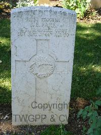 Cassino War Cemetery - Park, James Eion
