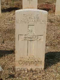 Cassino War Cemetery - Parker, John Raymond