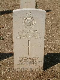 Cassino War Cemetery - Patterson, Reginald David
