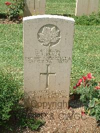 Cassino War Cemetery - Peach, Walter Lawrence