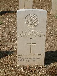Cassino War Cemetery - Peacock, John Walter